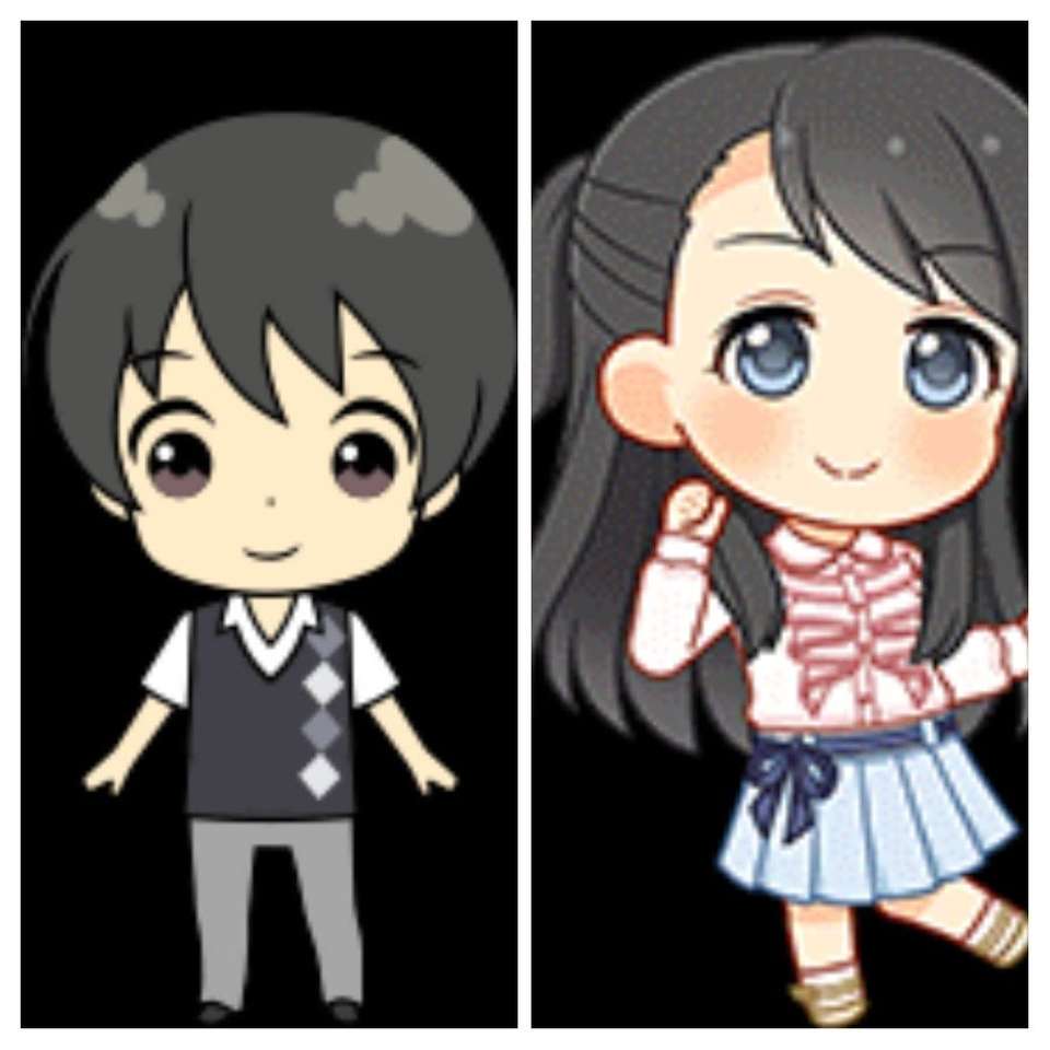 Fuyumi jun und Kurihara Nene Online-Puzzle