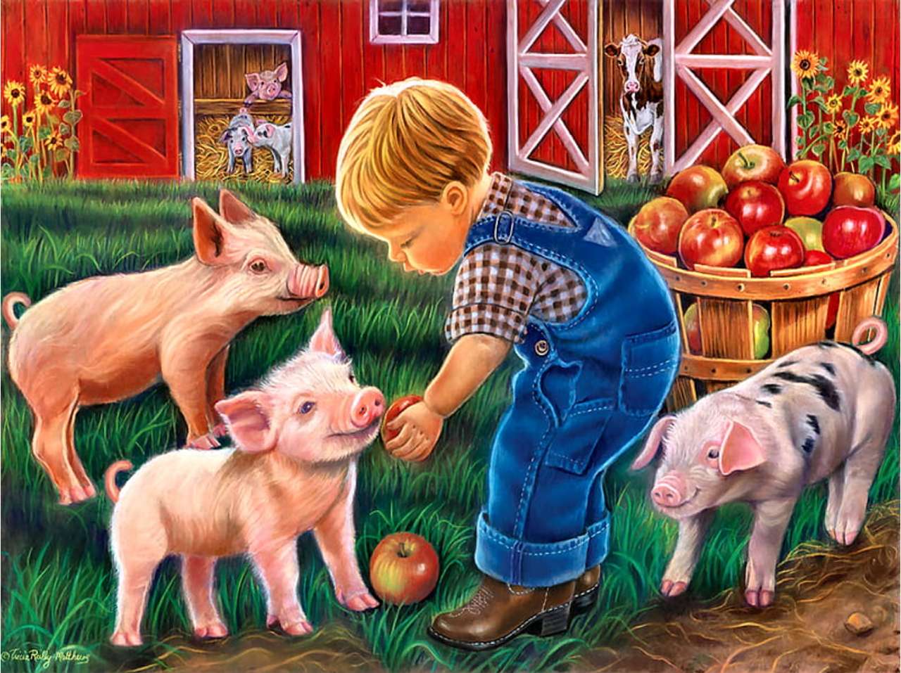 pig farm online puzzle