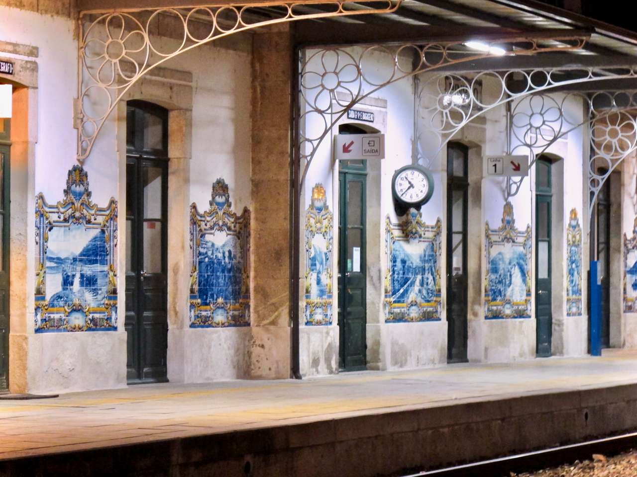 estação de trem portuguesa puzzle online