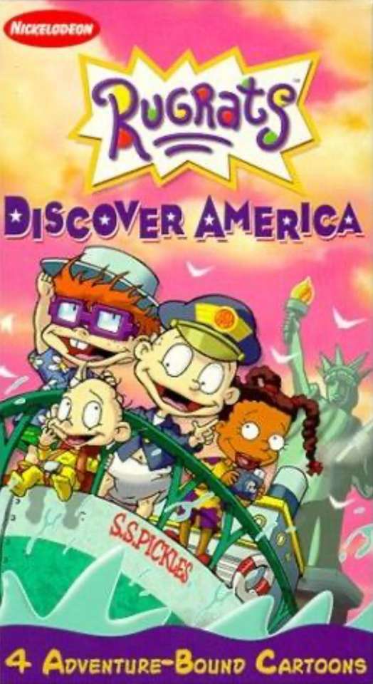 Rugrats: Ανακαλύψτε την Αμερική VHS online παζλ