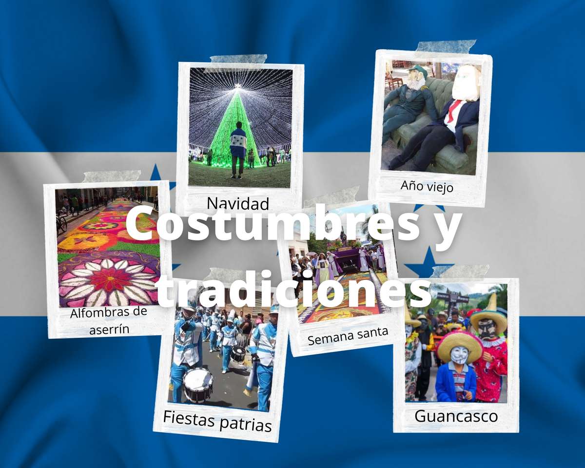 Costumes e tradições de Honduras puzzle online