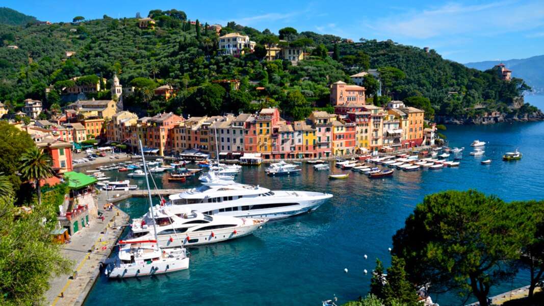 Portofino - una ciudad en la costa de Liguria rompecabezas en línea
