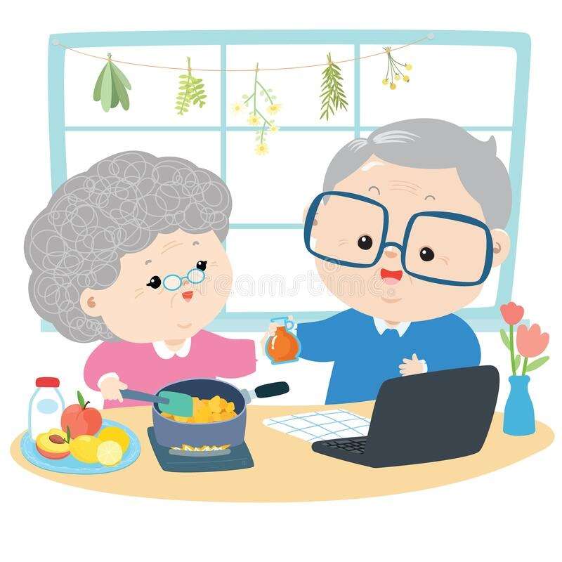 FOOD AND NUTRITION IN THE ELDERLY online puzzle