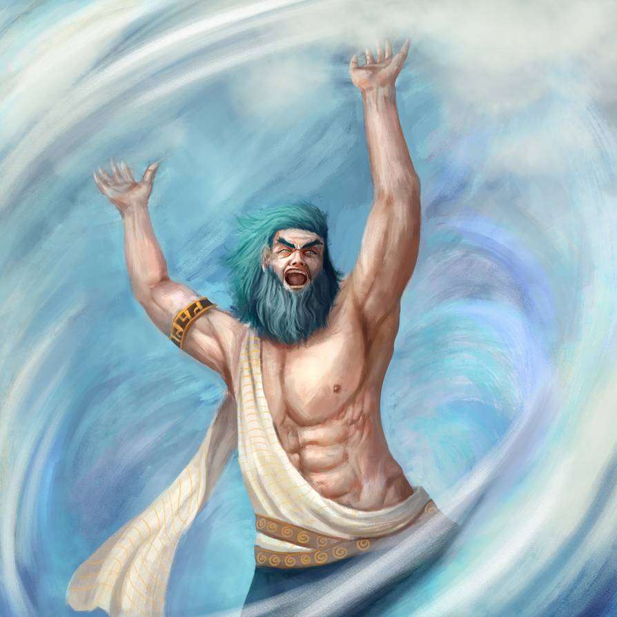 Еоло, бог на вятъра онлайн пъзел