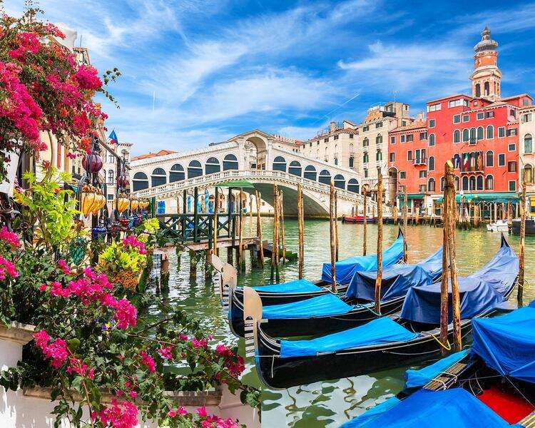 Hotels in het centrum van Venetië legpuzzel online
