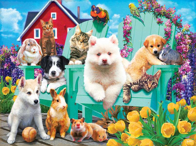 Puppy's en hun vrienden #169 online puzzel