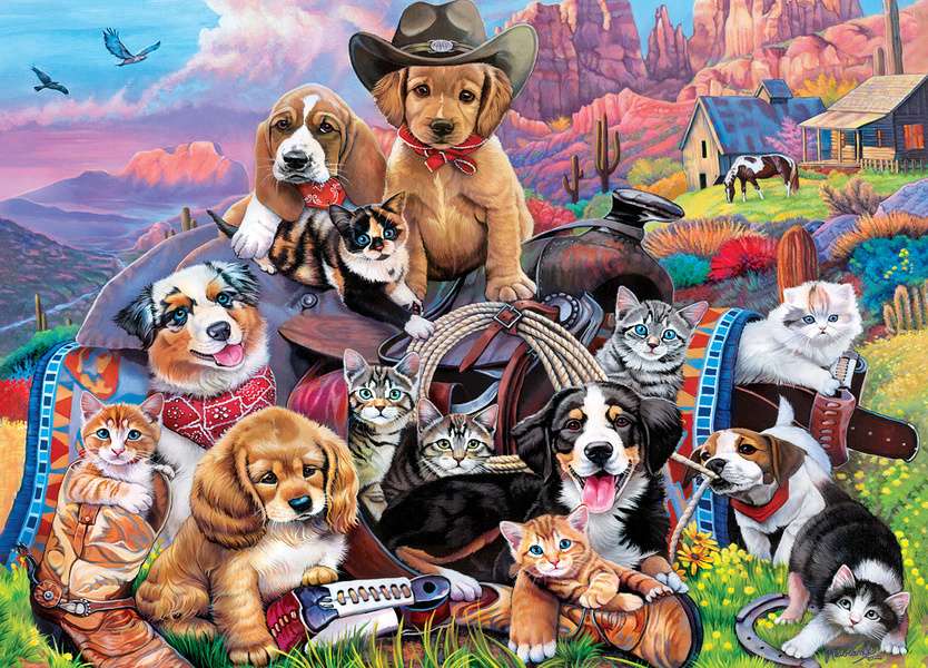 Ranch Dogs #170 jigsaw puzzle online