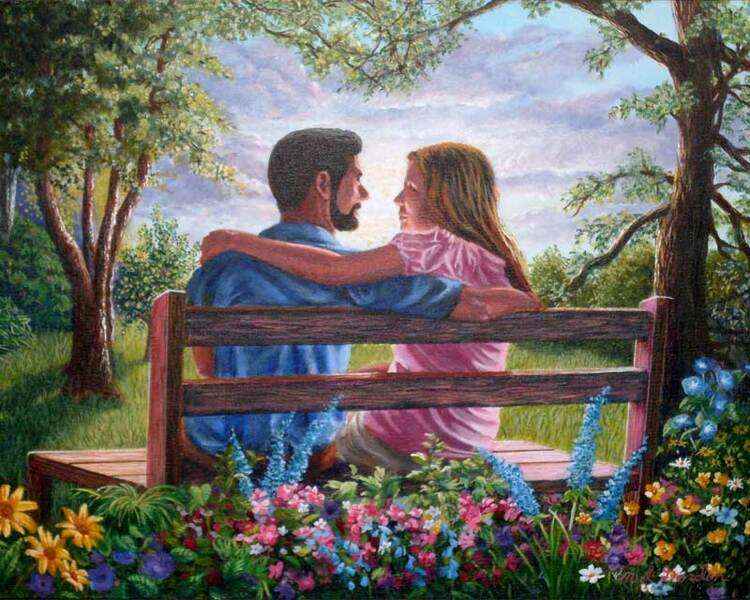 Couple in love #239 jigsaw puzzle online