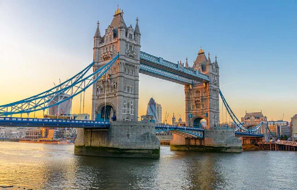 Puente de la torre en Londres rompecabezas en línea