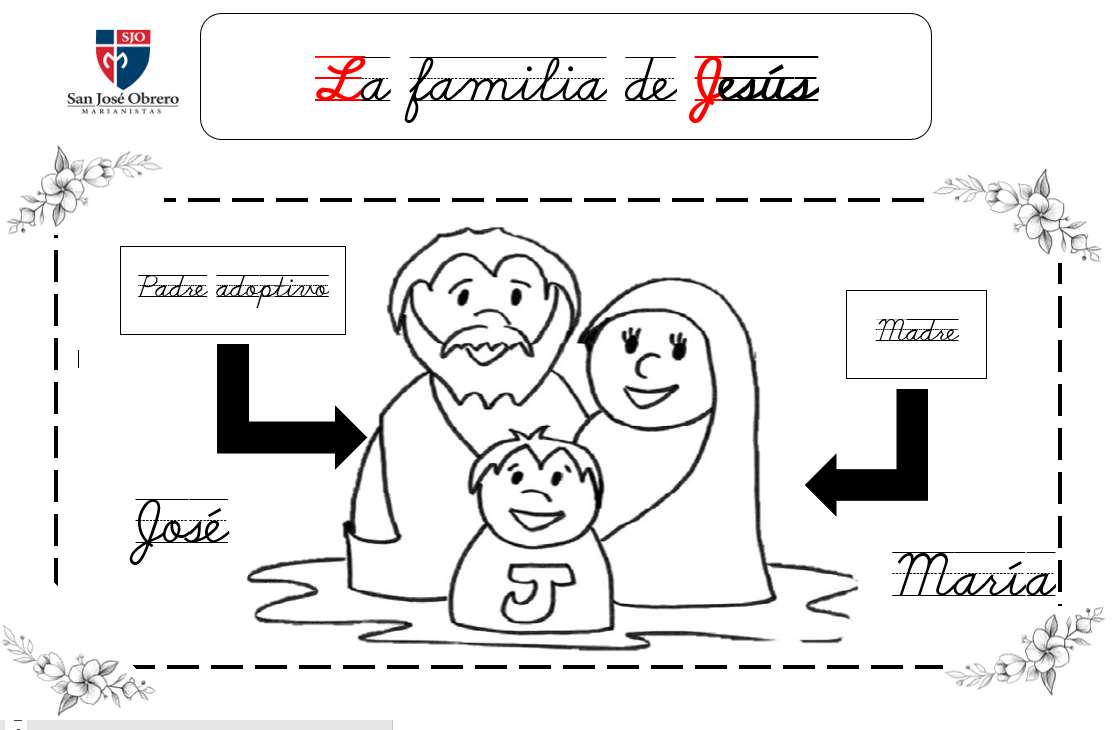 Семейство Исус онлайн пъзел