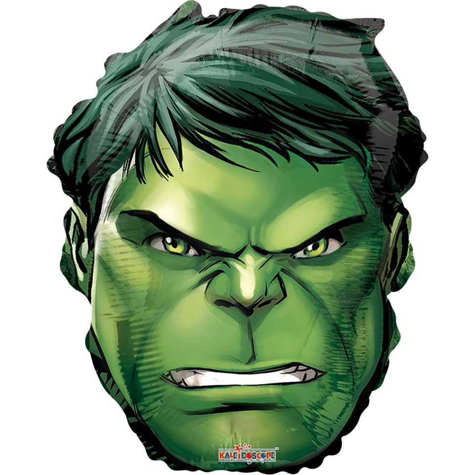 visage de hulk puzzle en ligne