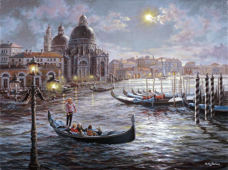 Канал Венеции онлайн-пазл