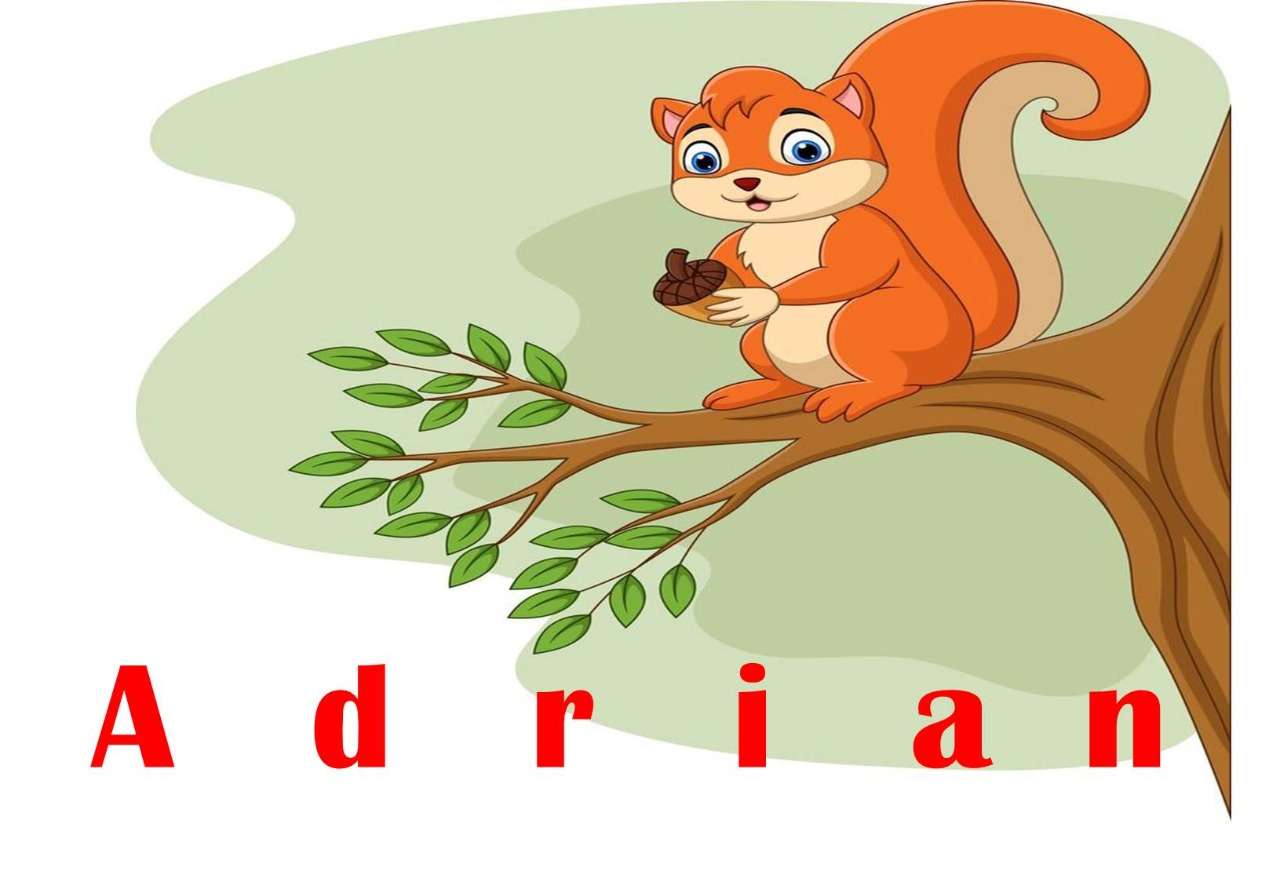 Eichhörnchen Adrian Online-Puzzle