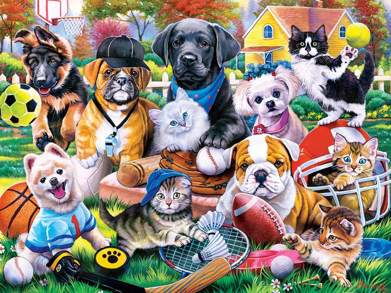 Cuccioli sportivi #171 puzzle online
