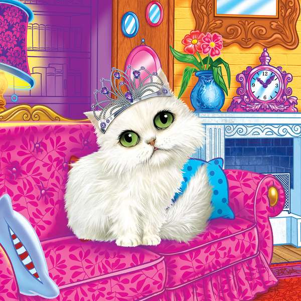 Котето Малката принцеса #182 онлайн пъзел