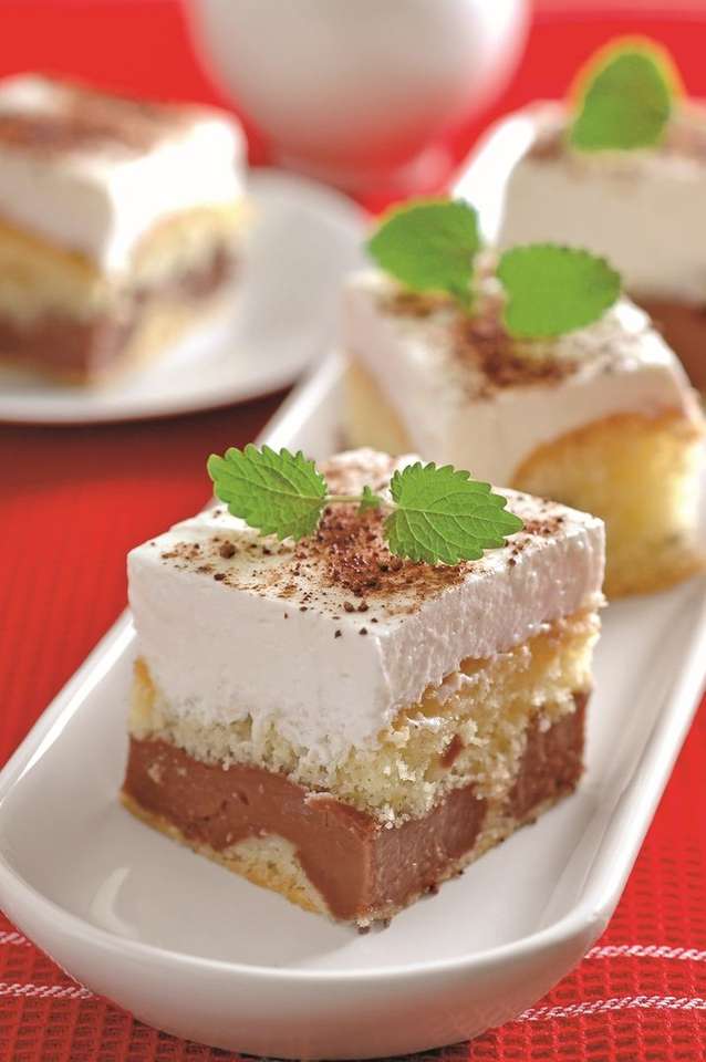Pudding tårta Pussel online