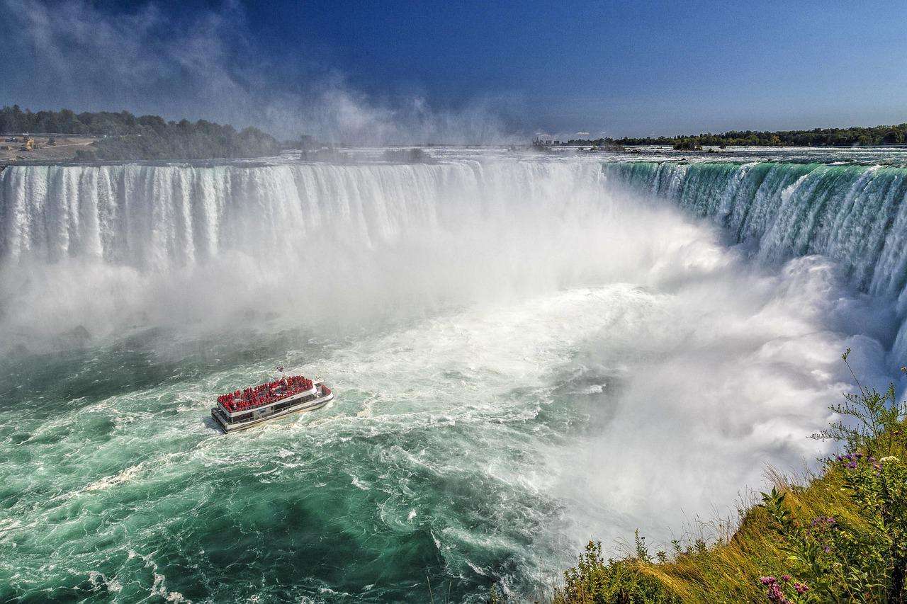 Niagara Watervallen legpuzzel online