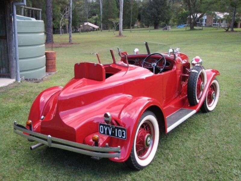 Автомобиль Chevrolet Moonlight Speedster Год 1931 пазл онлайн