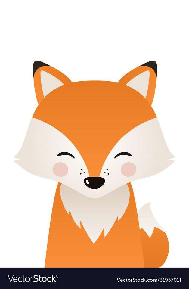 оранжева лисица онлайн пъзел