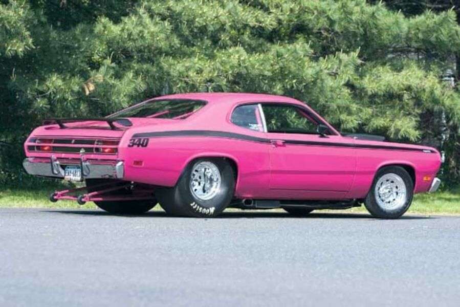 Car Plymouth Duster Έτος 1970 παζλ online