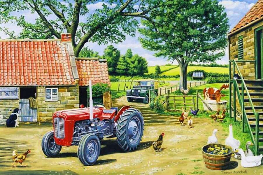 living in the country online puzzle