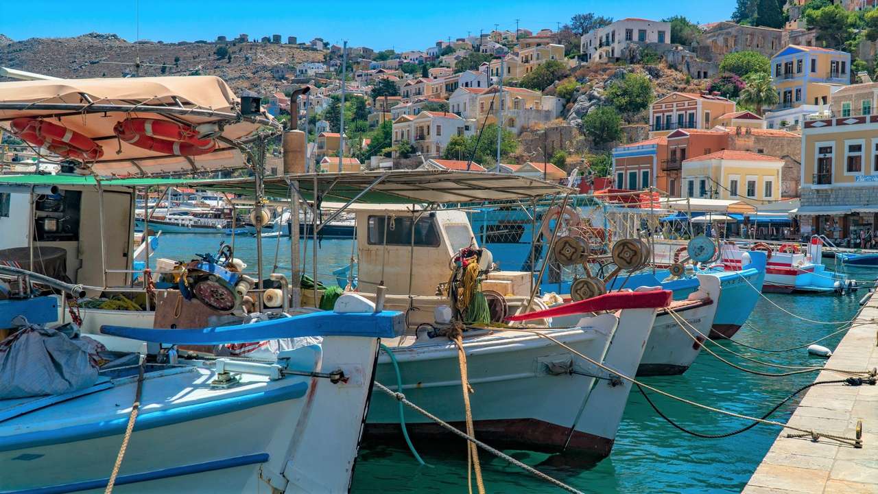 Symi görög szigete online puzzle