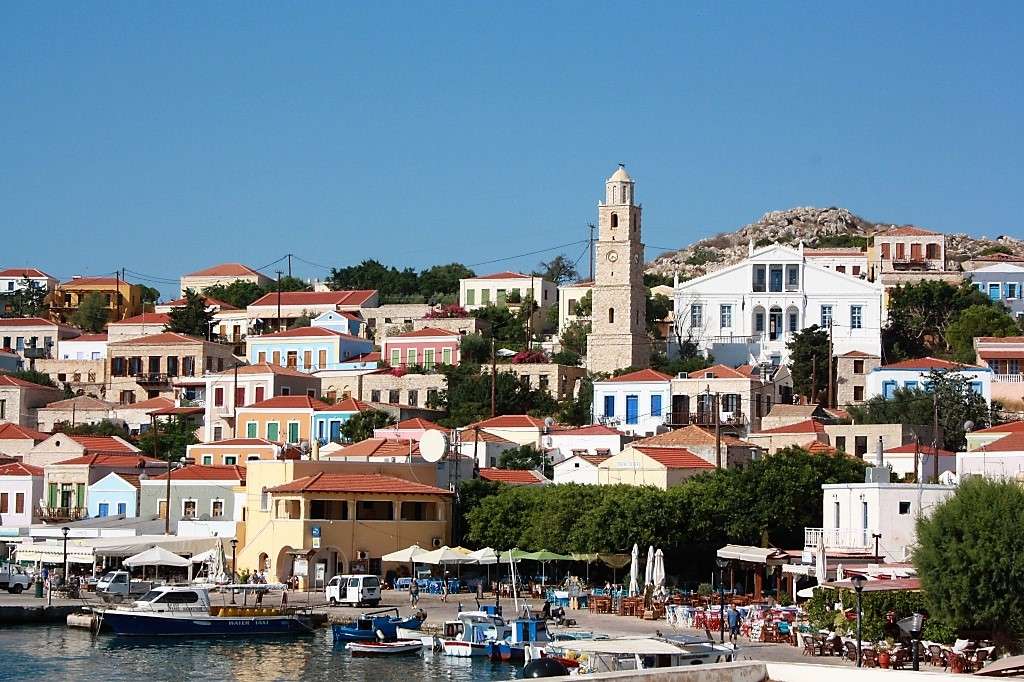 Grieks eiland Chalki legpuzzel online