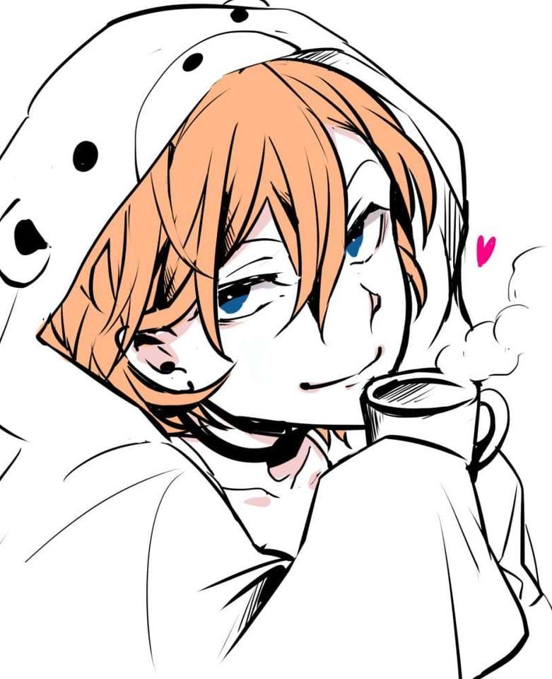 Chuuya Nakahara rompecabezas en línea