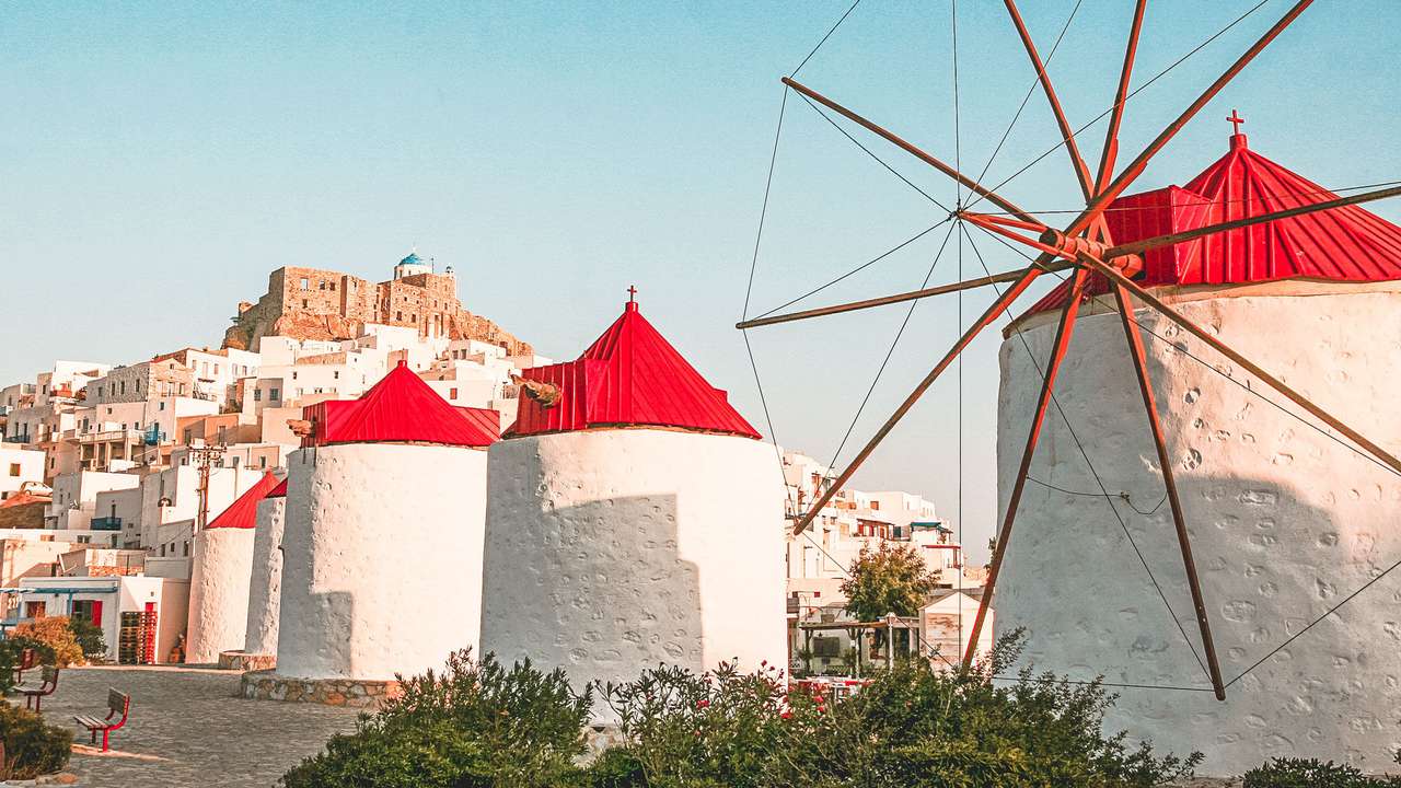 île grecque d'Astypalea puzzle en ligne