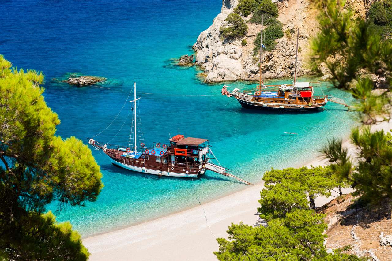 Griechische Insel Karpathos Puzzlespiel online