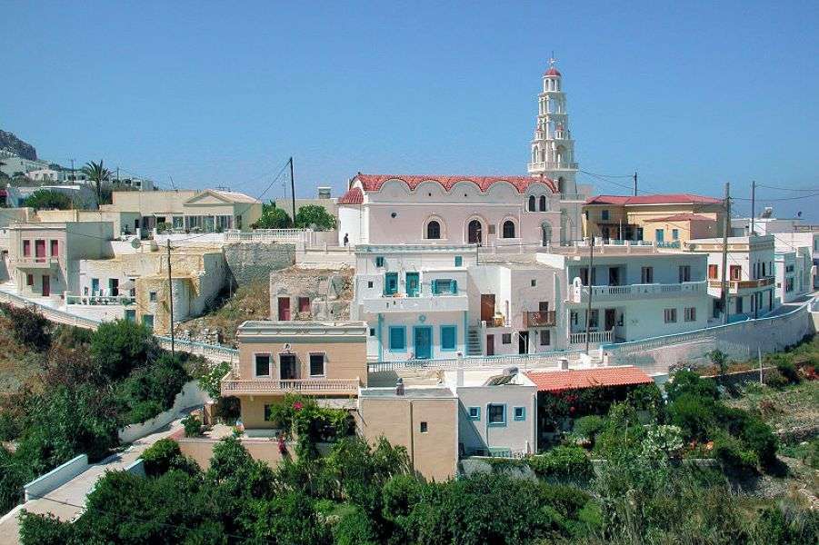 Гръцки остров Карпатос онлайн пъзел