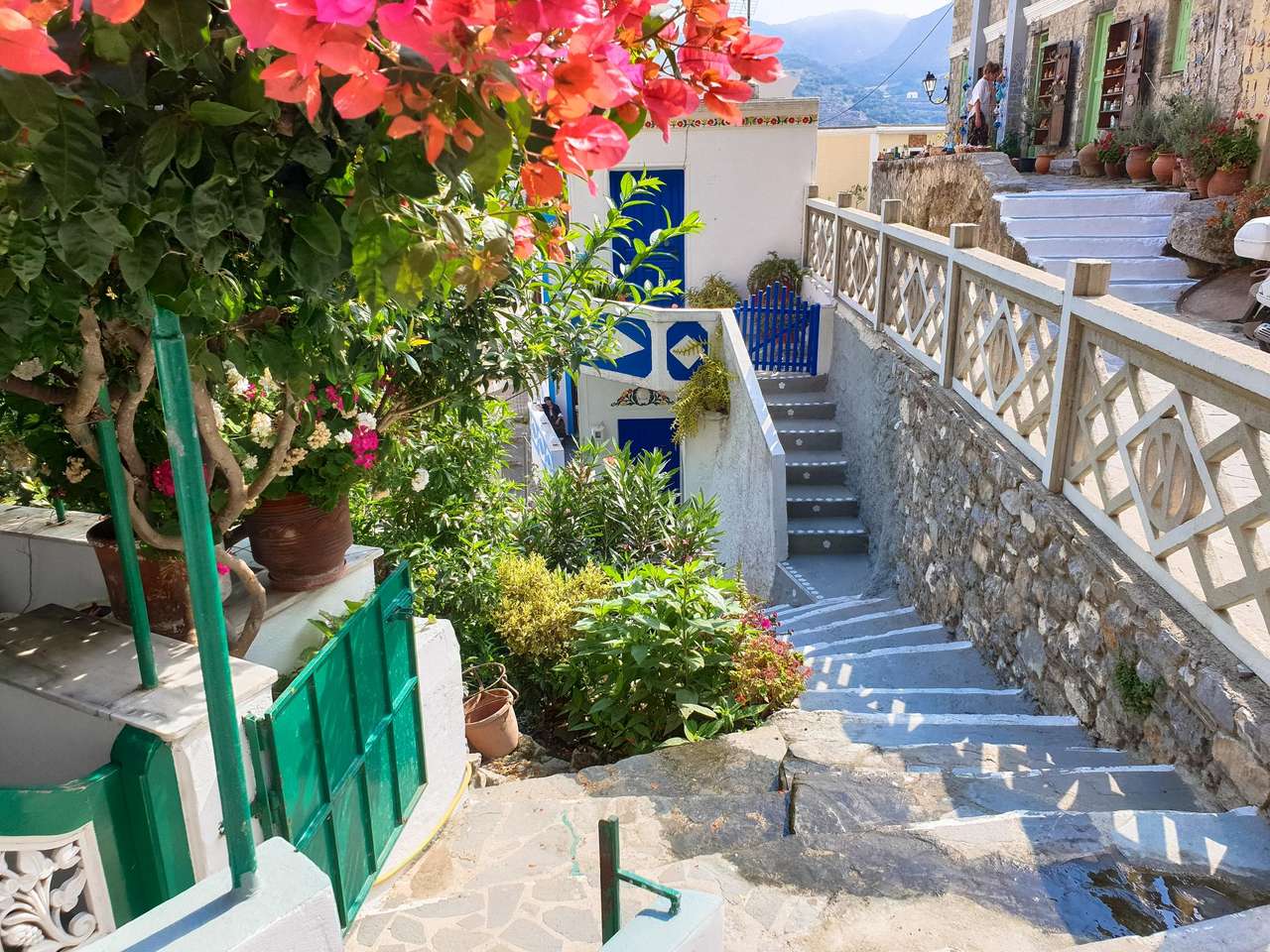 Den grekiska ön Karpathos Pussel online