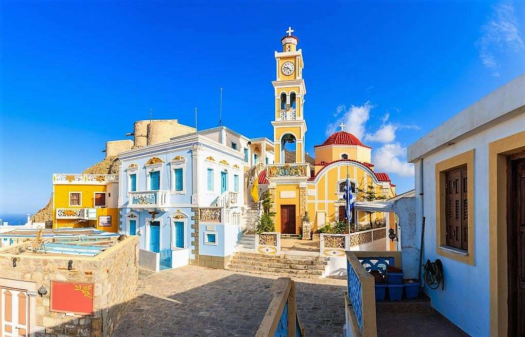Грецький острів Карпатос онлайн пазл