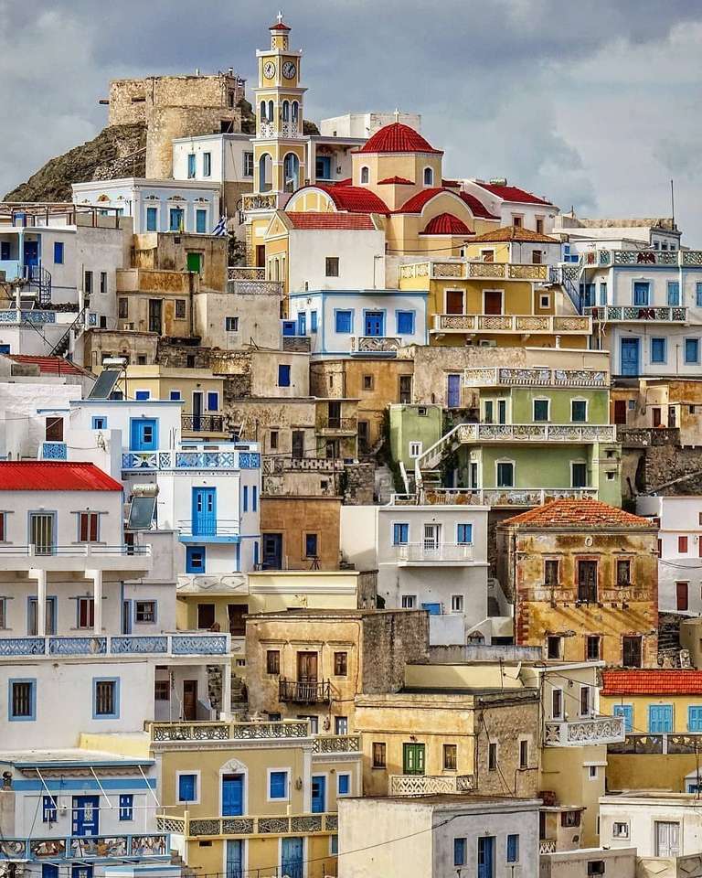 île grecque de Karpathos puzzle en ligne