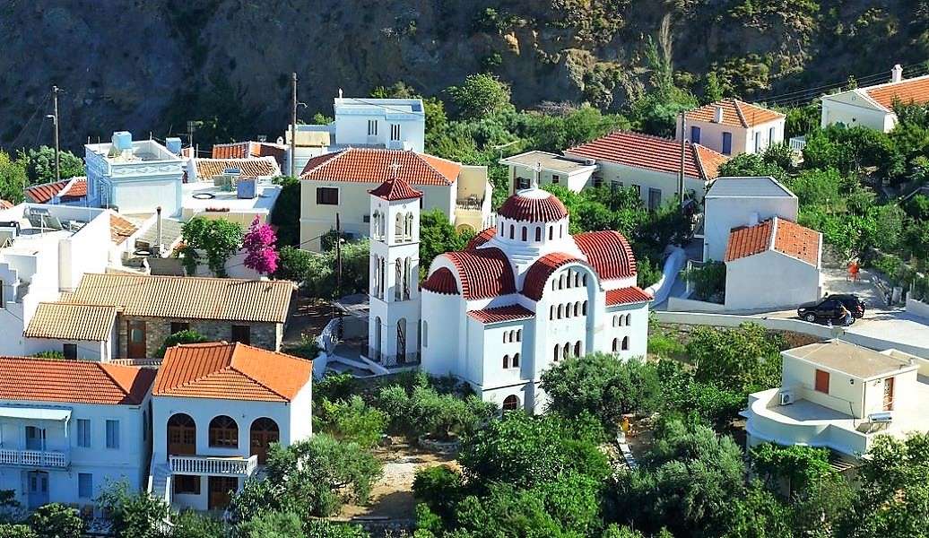 カルパトス島のギリシャの島 ジグソーパズルオンライン