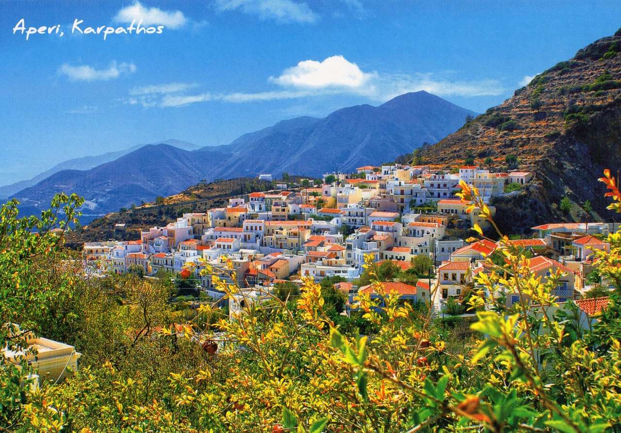 Insula grecească Karpathos jigsaw puzzle online