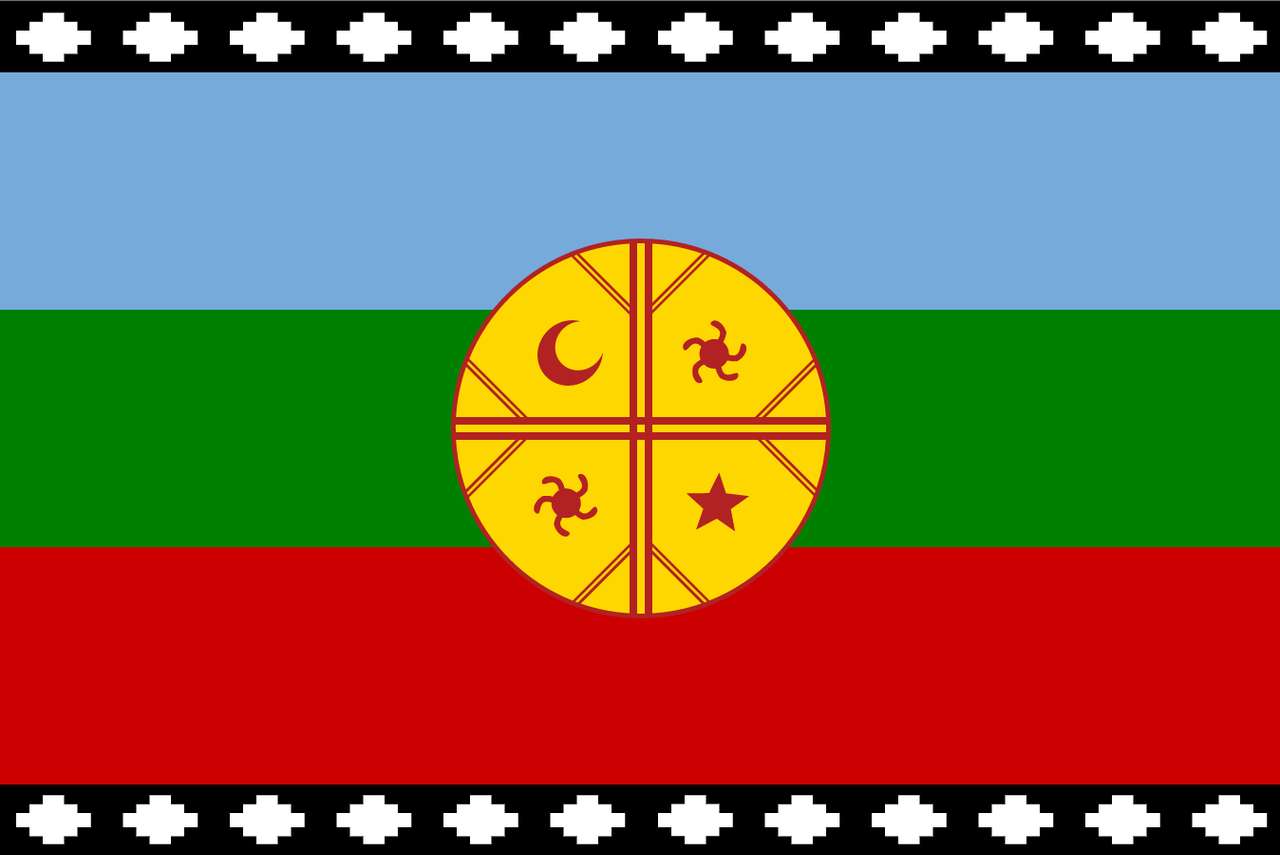 Mapuche-Flagge Puzzlespiel online