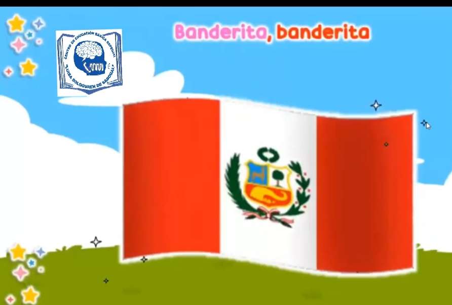 Dia da bandeira peruana puzzle online