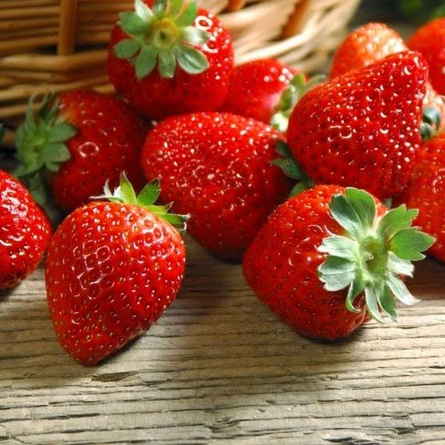 Aardbeien - seizoensfruit legpuzzel online