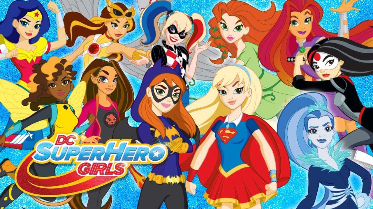 Девчонки-супергерои из команды Dc! онлайн-пазл