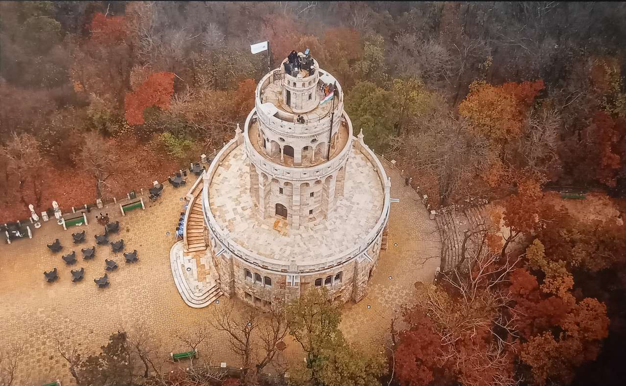 Jánoshegy lookout tower online puzzle