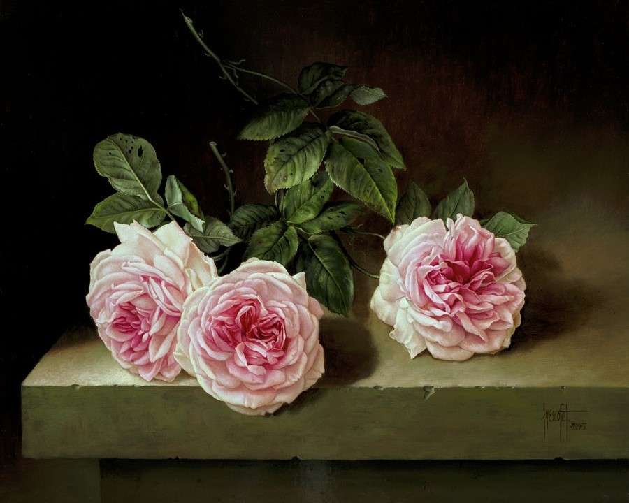 három rózsa kirakós online