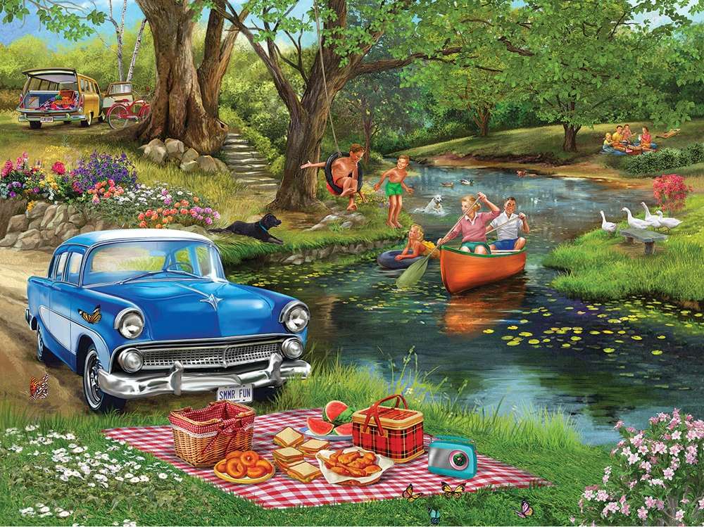 zi de picnic puzzle online