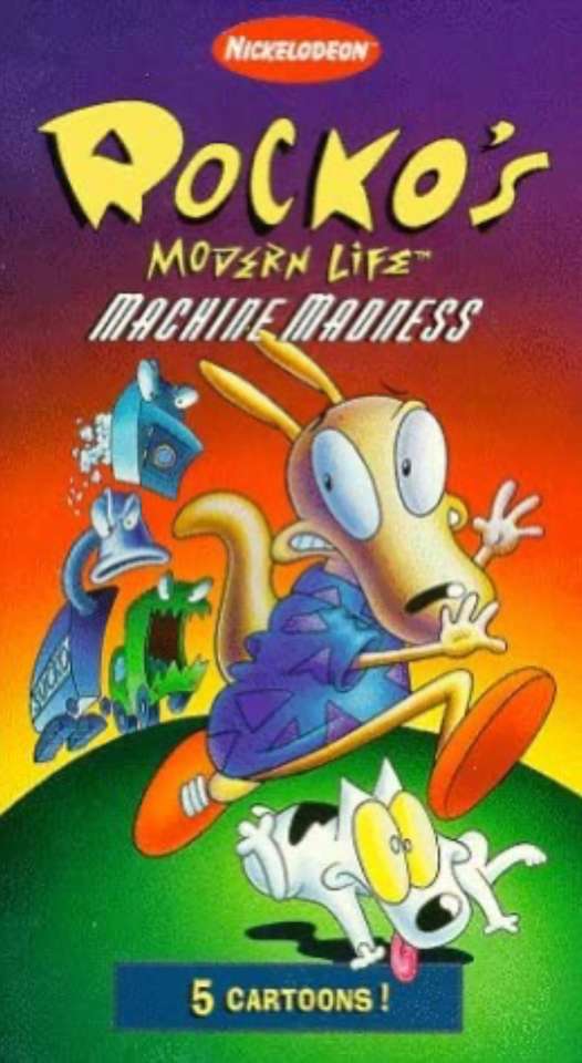 Rockův moderní život: Machine Madness (VHS) skládačky online
