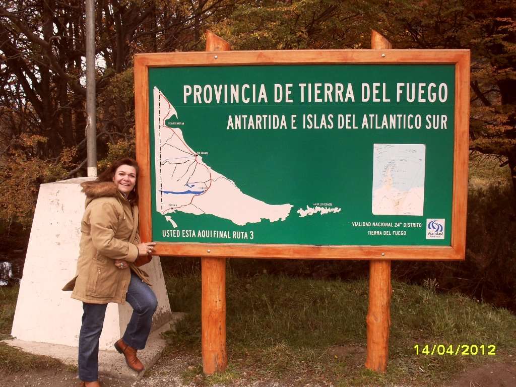 Zuidelijke punt van Tierra del Fuego, Argentinië legpuzzel online