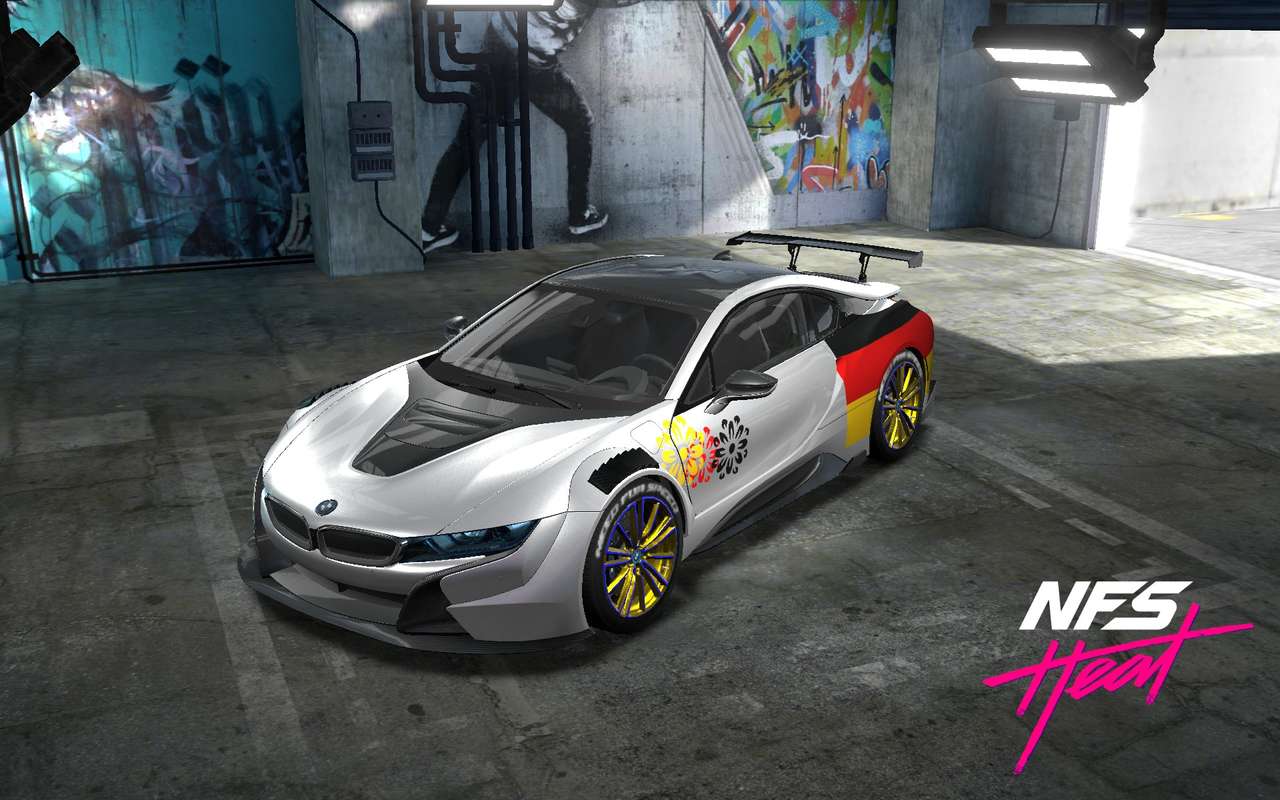 BMW i8 coupe online puzzle