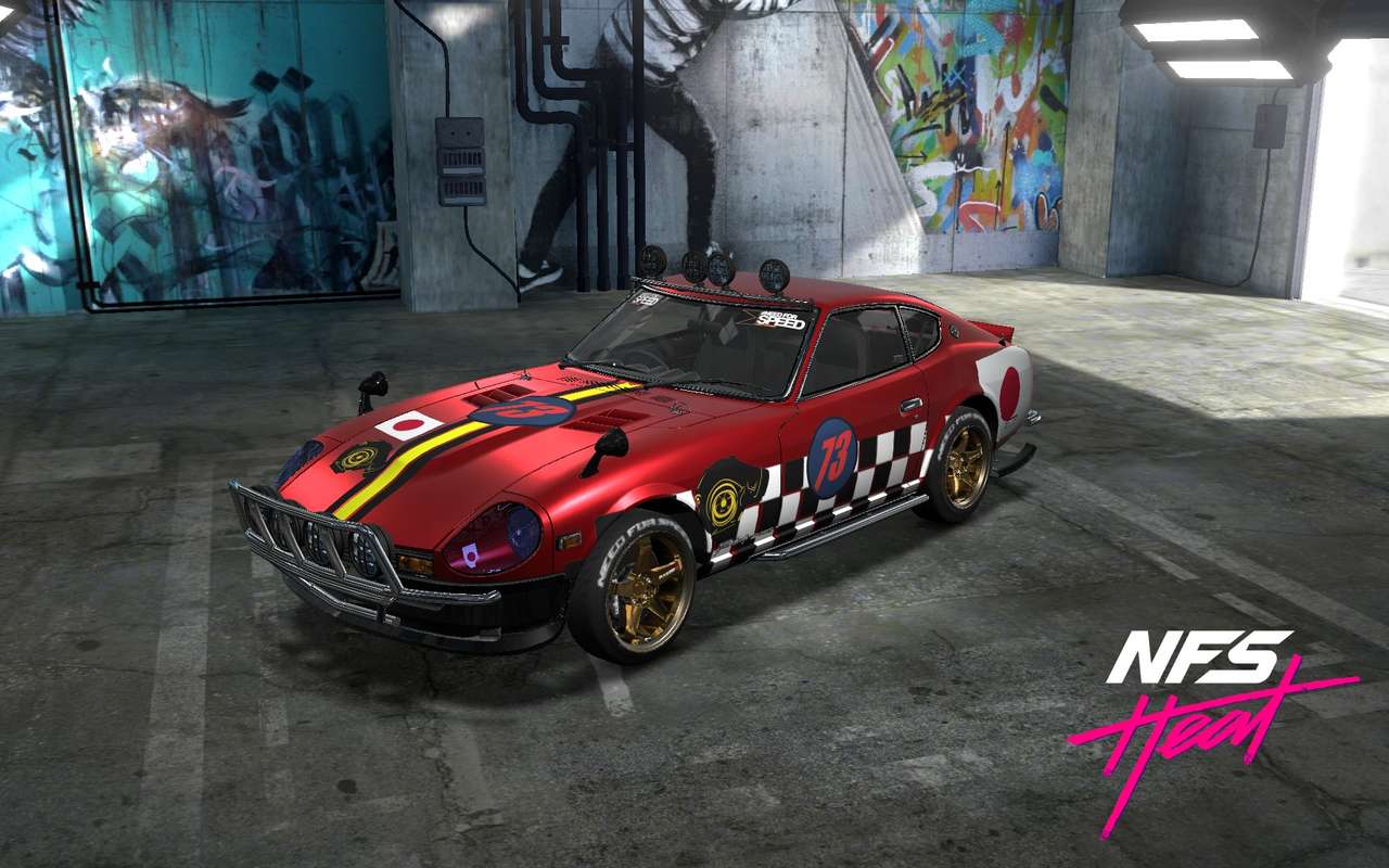Nissan fairlady rally car online puzzle