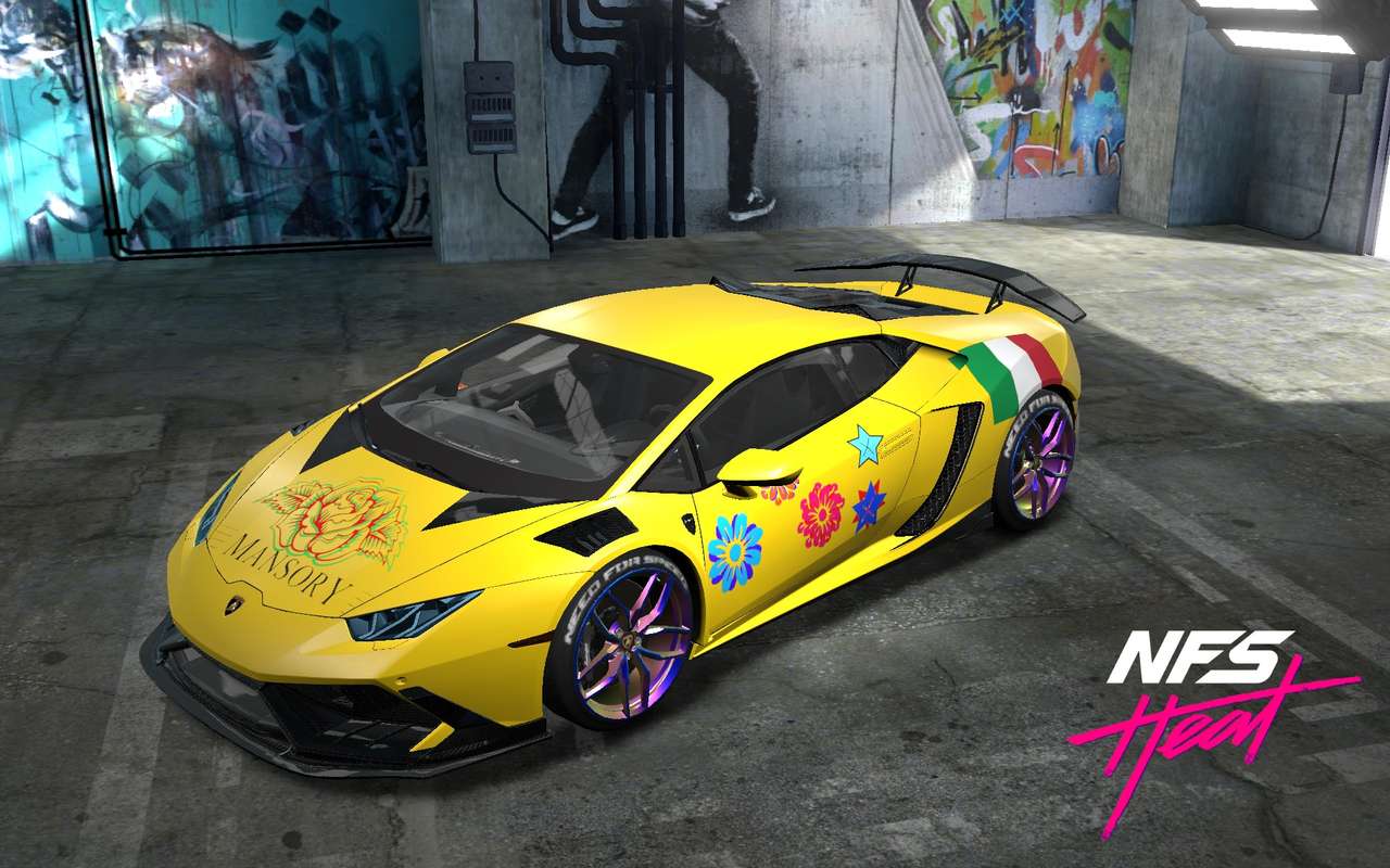 Lamborghini Huracan Puzzlespiel online