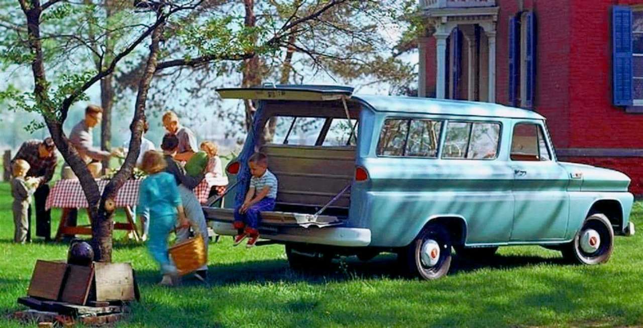 1964 Chevrolet suburban. puzzle online