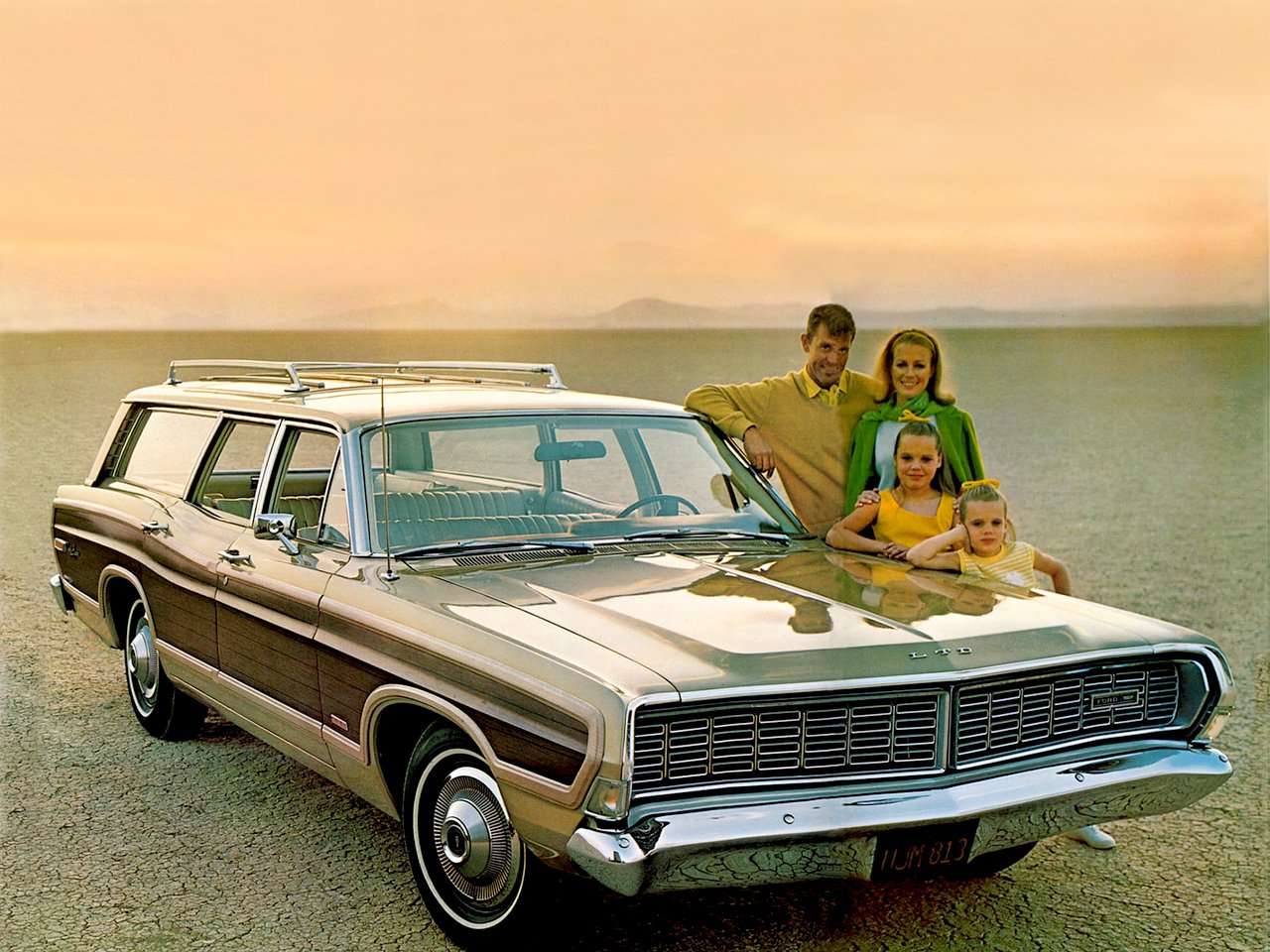 1968 Ford LTD Country Squire Kombi Online-Puzzle